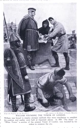 William Founding the Tower of London